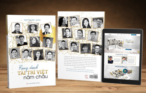 Xuất bản sách đầu tay Rạng danh tài trí Việt năm châu