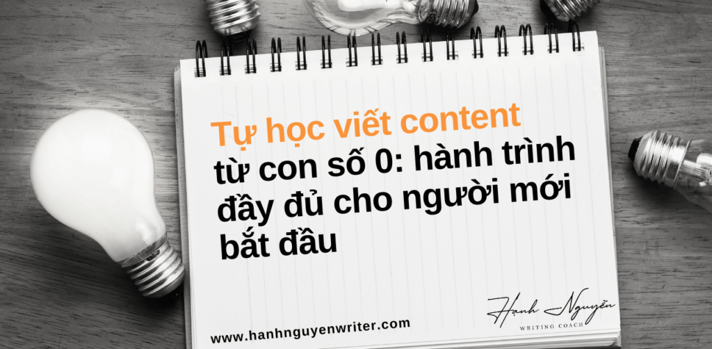 tự học viết content