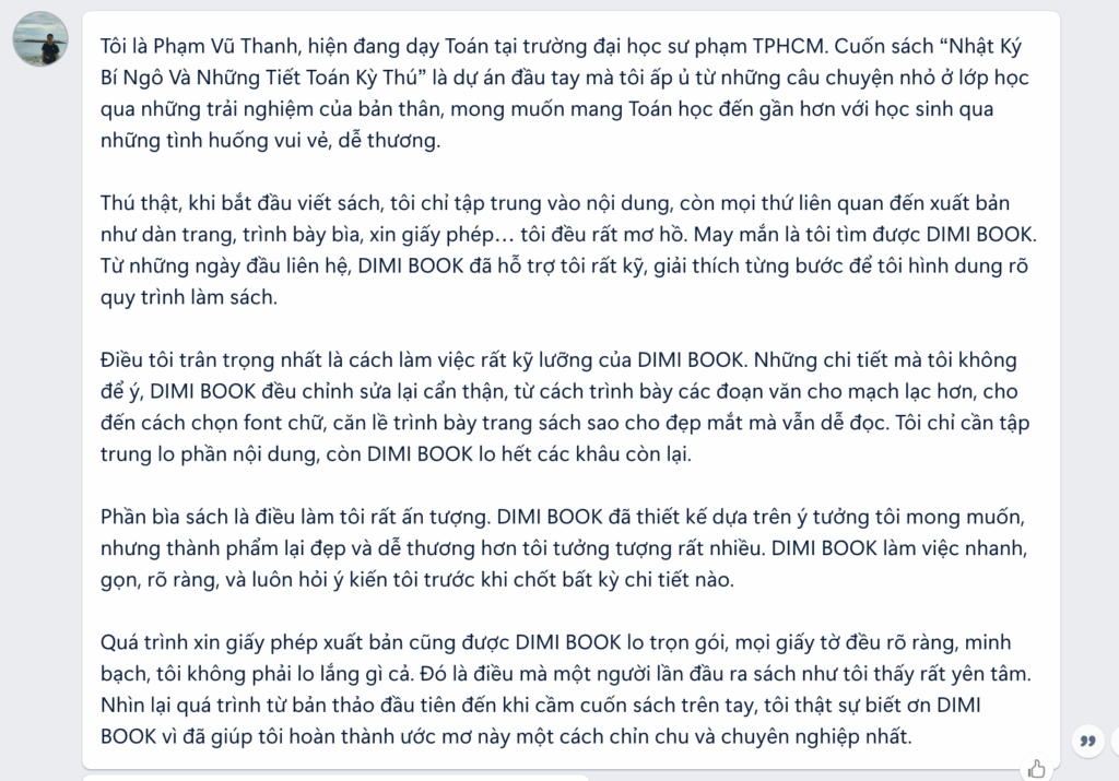 chuyện xuất bản sách