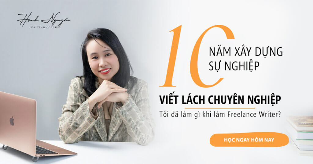 xây dựng sự nghiệp viết lách tự do chuyển nghiệp